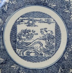 Showa Usagi plate 1930