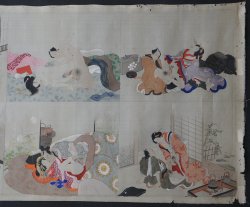 Shunga erotic Japan art 1890