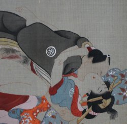 Shunga erotic Japan art 1890
