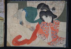 Shunga Meiji prints 1880