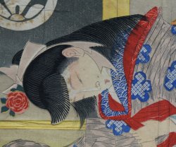 Shunga Meiji prints 1880