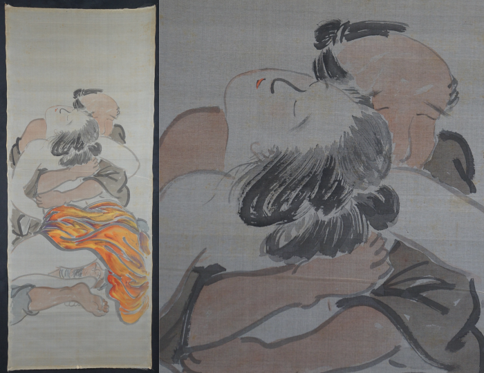 Shunga scroll 1900s