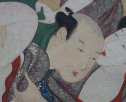 Shunga scroll Kakejiku 1800