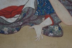 Shunga scroll Kakejiku 1800