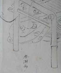 Shunko Geisha sketch 1920