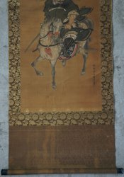 Shyoki Edo scroll 1800