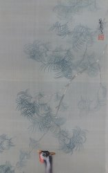 Silk painting 1930