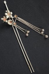 Silver Kanzashi 1900