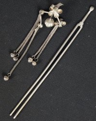 Silver Kanzashi 1900