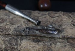 Silver Kiseru pipe Edo 1800