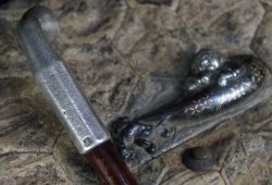 Silver Kiseru pipe Edo 1800