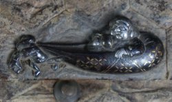 Silver Kiseru pipe Edo 1800