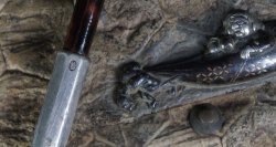 Silver Kiseru pipe Edo 1800