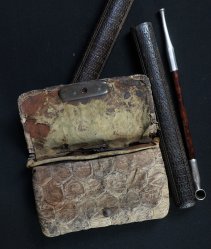 Silver Kiseru pipe Edo 1800