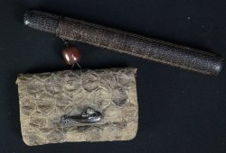 Silver Kiseru pipe Edo 1800