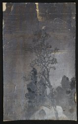 Silver leaf Sumi-e 1900