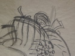 Sketch on paper 1920 Maiko san