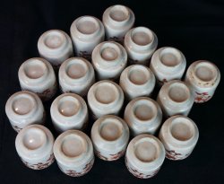 Soba-choko cups 1800s
