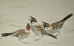 Sparrow and Bamboo 1970