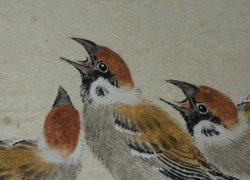 Sparrow and Bamboo 1970