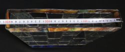 Stain glass vase 1970