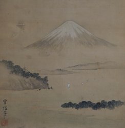 Sumi-e art 1800s