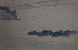 Sumi-e art 1800s