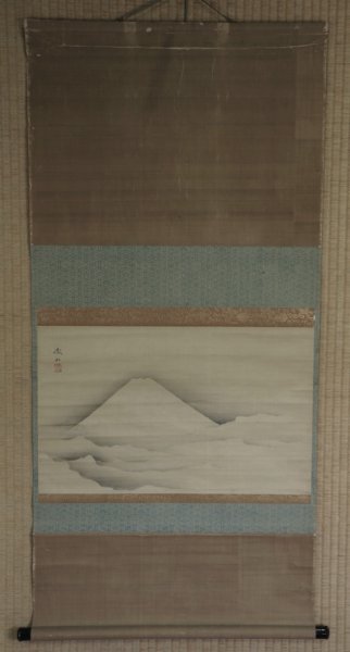Sumi-e Fuji 1800s