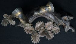 Suzume bronze birds 1900s