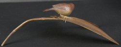 Suzume on bamboo1900