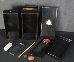 Suzuribako Wajima art 1900