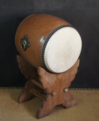 Taiko temple drum 1950