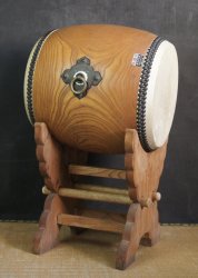 Taiko temple drum 1950