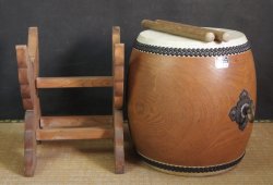 Taiko temple drum 1950