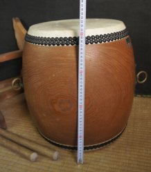 Taiko temple drum 1950