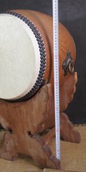 Taiko temple drum 1950
