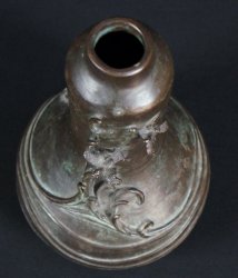 Takabori bronze vase 1930