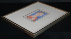 Takao girl 1970 Sōsaku-hanga