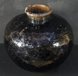 Tea vase Tenmoku ChaTsubo 1700