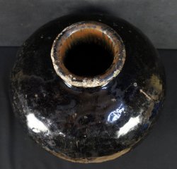 Tea vase Tenmoku ChaTsubo 1700