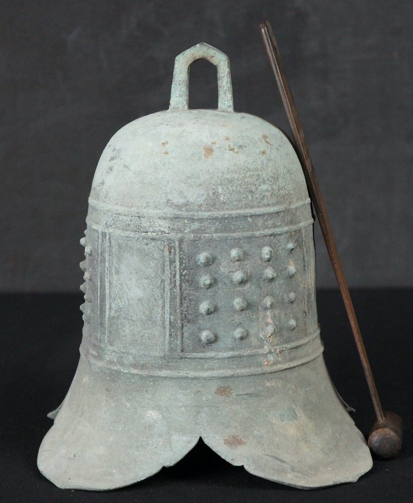 a tibetan bronze temple bell, 19TH CENTURY, Christie's