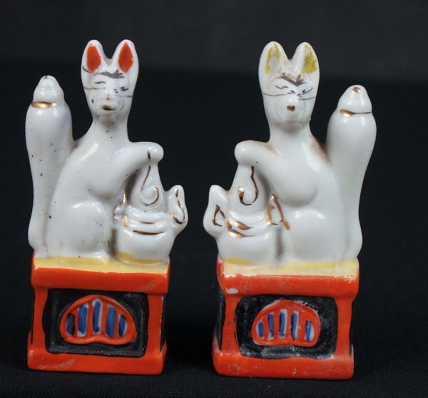 Temple fox Kitsune 1900