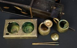 Temple lantern oil 1900