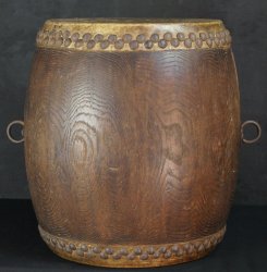 Temple Taiko drum 1880