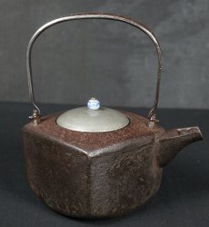 Tetsubin kettle 1950s