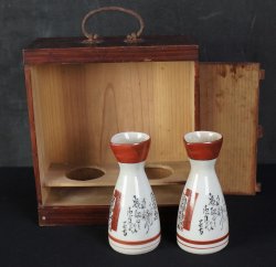 Tokkuri Sake box 1900