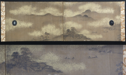 Tokonoma floating gold1800