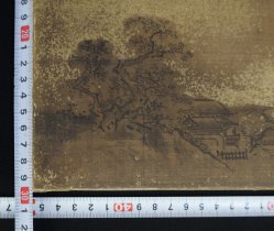 Tokonoma floating gold1800