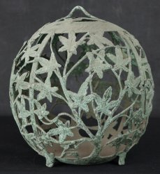 Tsuri-Andon bronze lantern 1900s