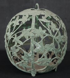 Tsuri-Andon bronze lantern 1900s